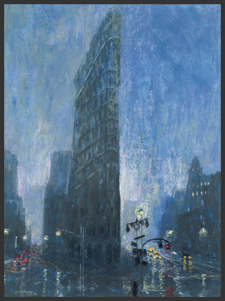 he Flatiron Building #1    24" x 18" 