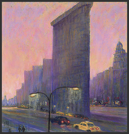 he Flatiron Building #1    24" x 18" 