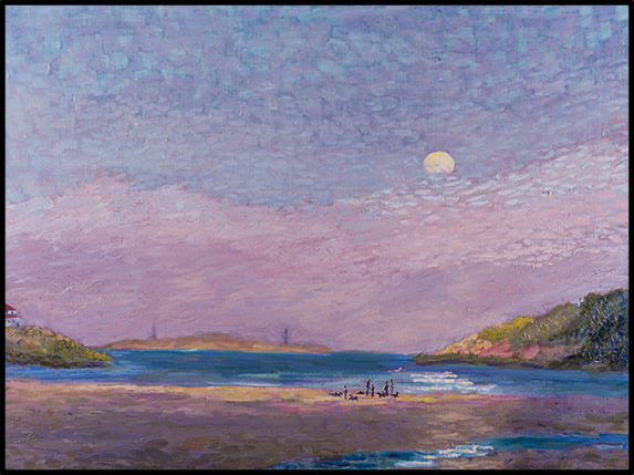 Moonrise, Good Harbor Beach